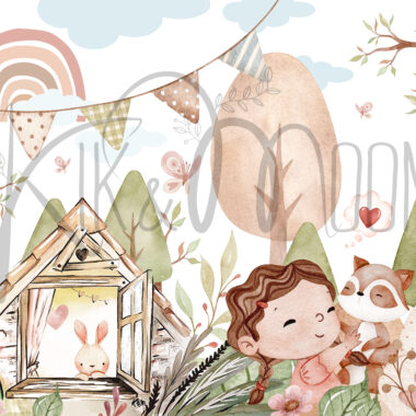 Puzzle Illustration petite Fille