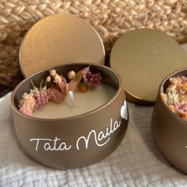 Bougie Tata, Tonton, plusieurs modèles au choix