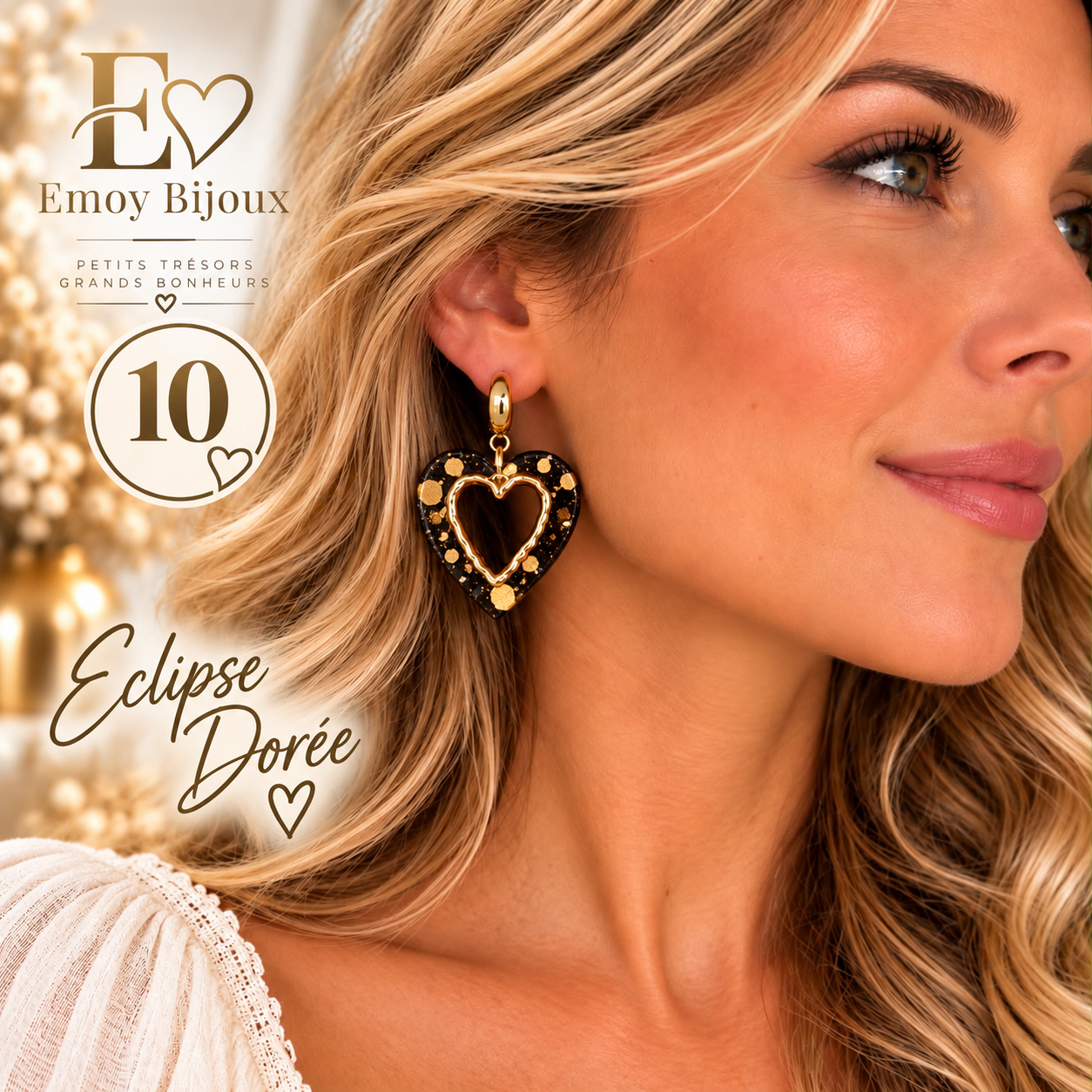 Eclipse dorée collection Emoy bijoux 10