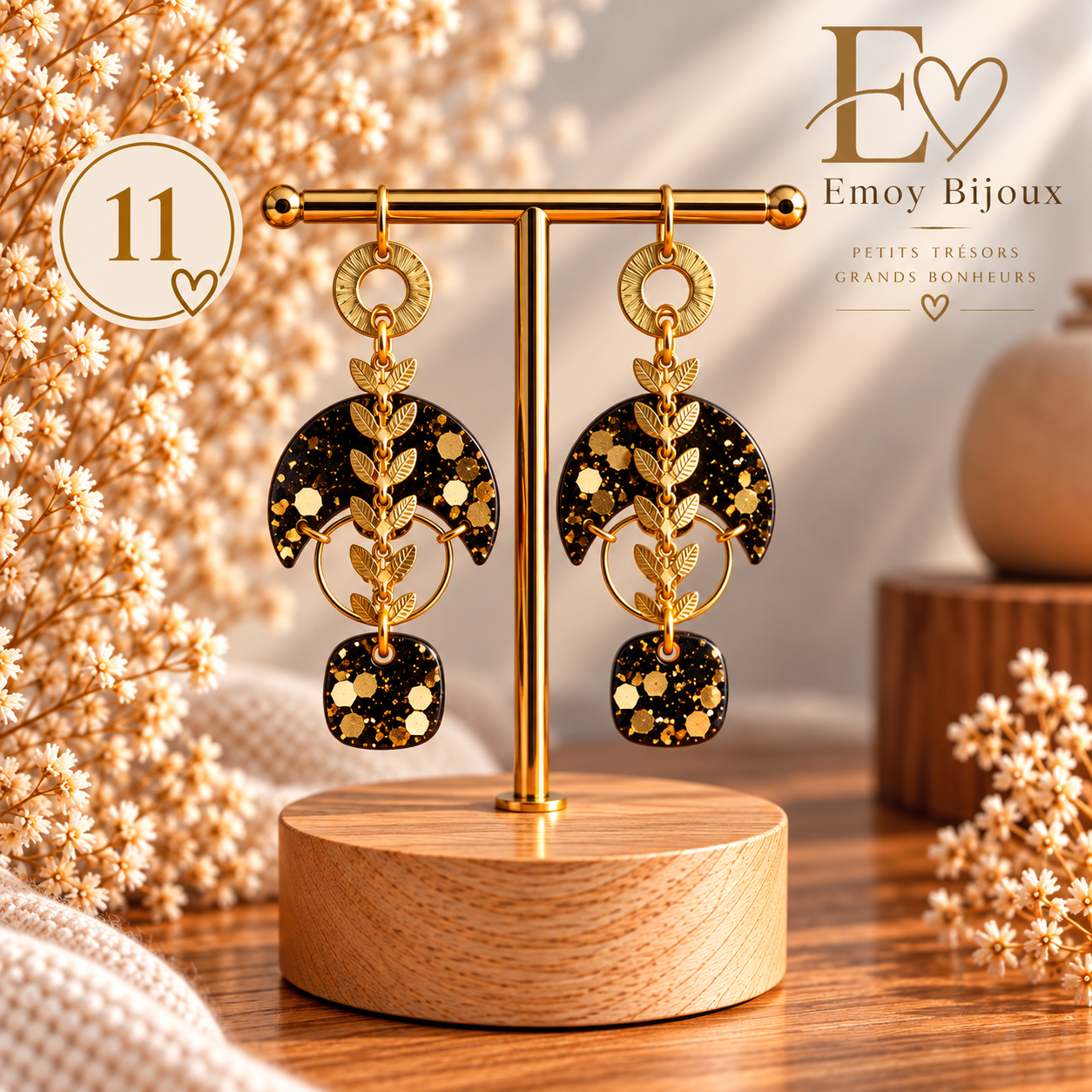 Eclipse dorée collection Emoy bijoux 11