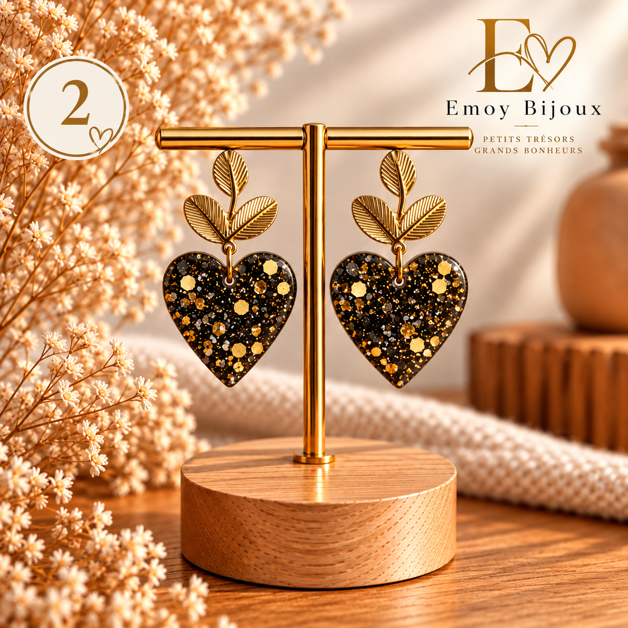 Eclipse dorée collection Emoy bijoux 2