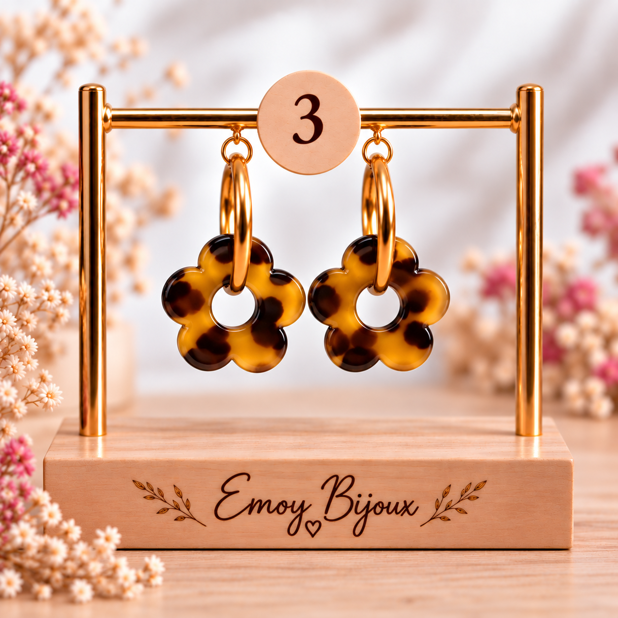 Emoy bijoux collection flower leopard 3
