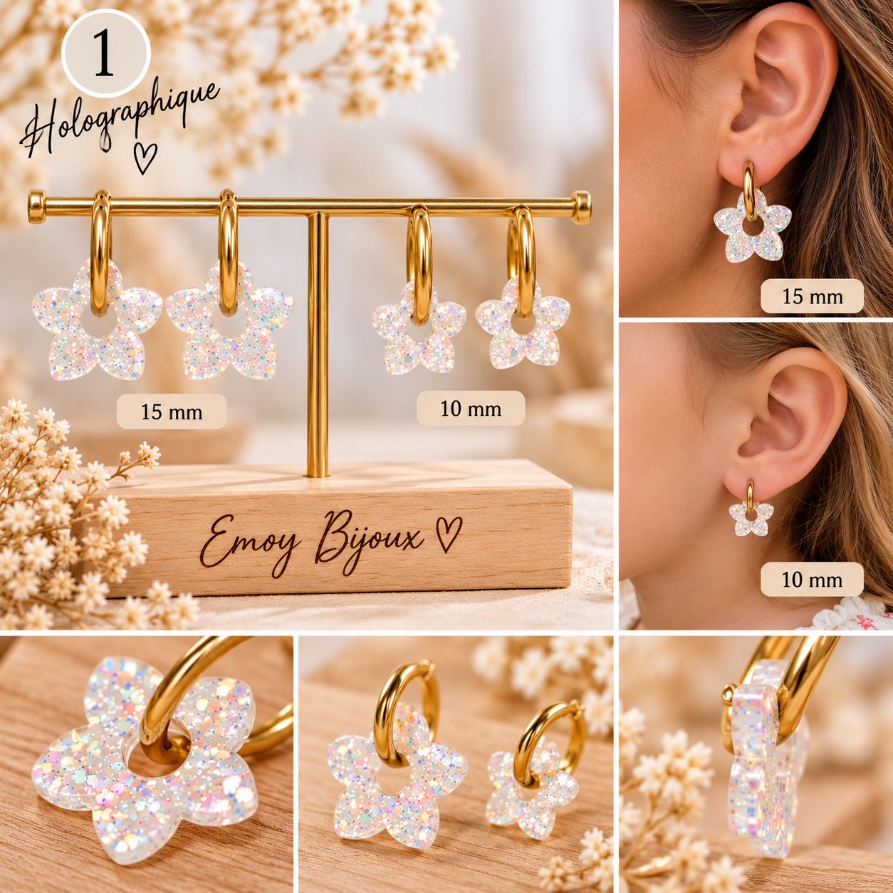 Emoy bijoux collection Fleur de tiaré 1