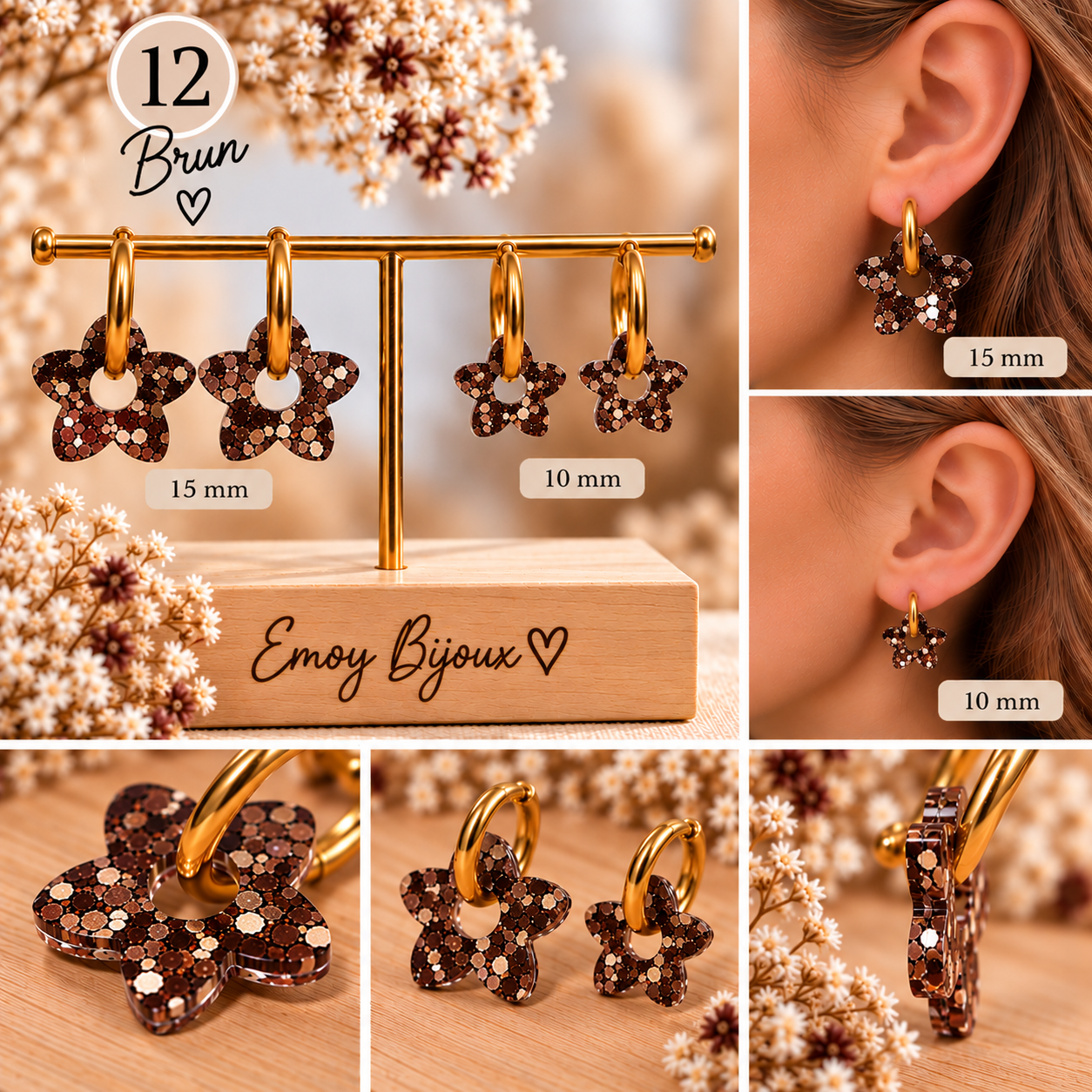 Emoy bijoux collection Fleur de tiaré 12