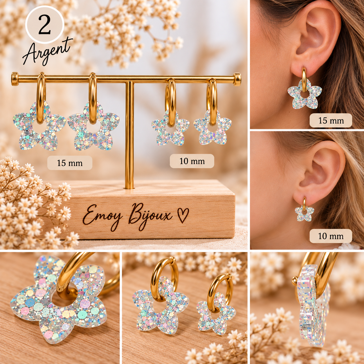 Emoy bijoux collection Fleur de tiaré 2