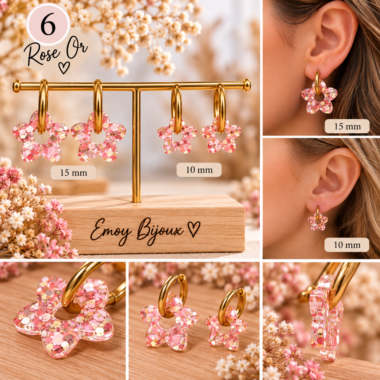 Emoy bijoux collection Fleur de tiaré 6